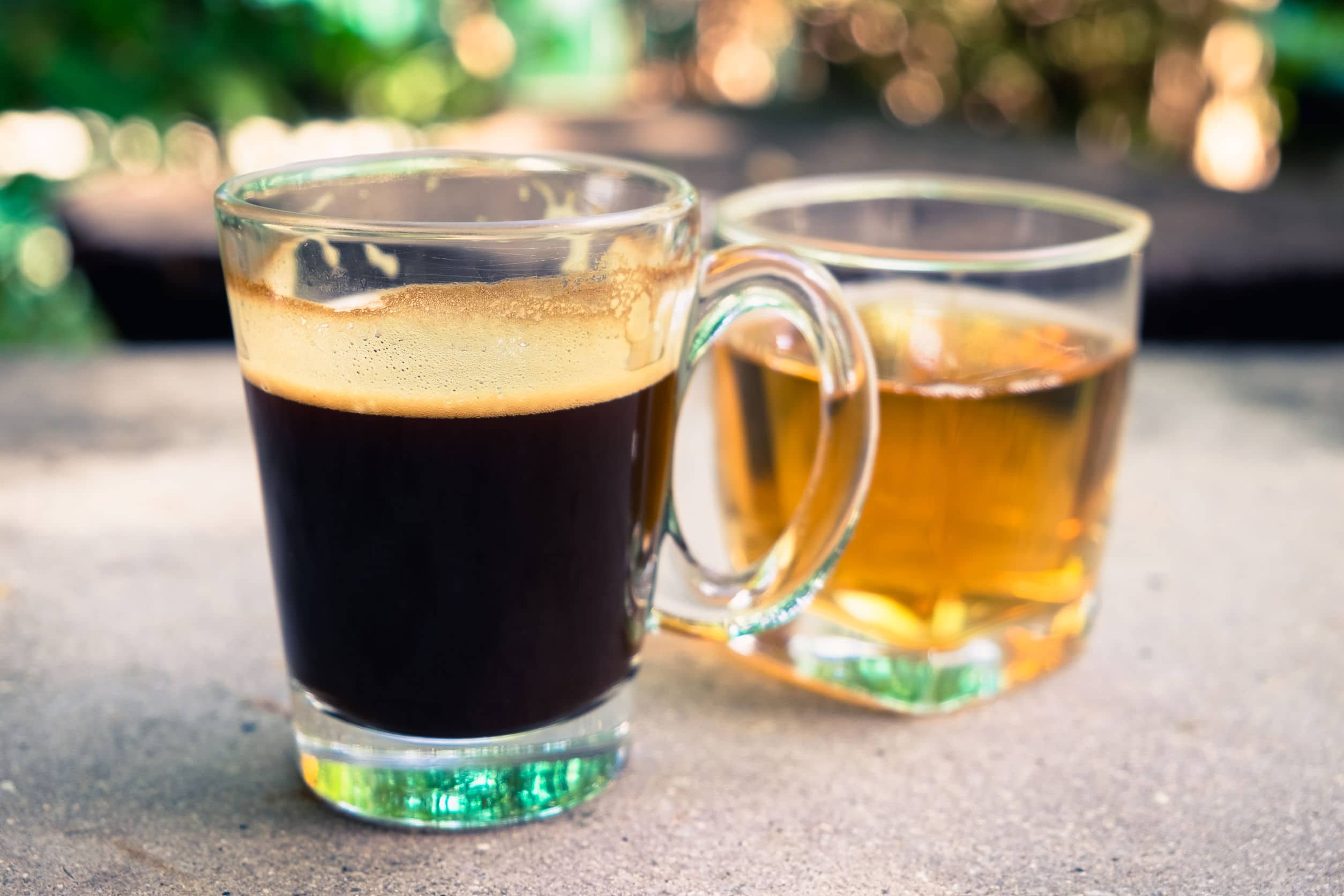 healthiest way to drink coffee and tea