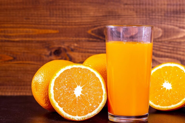 orange juice improves cholesterol and blood pressure